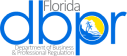 A blue and yellow logo with the word " florida " in it.